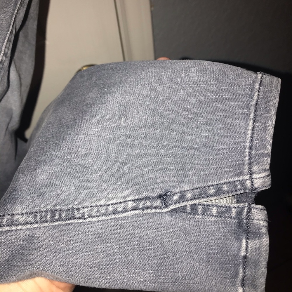 A&F gray Jeans